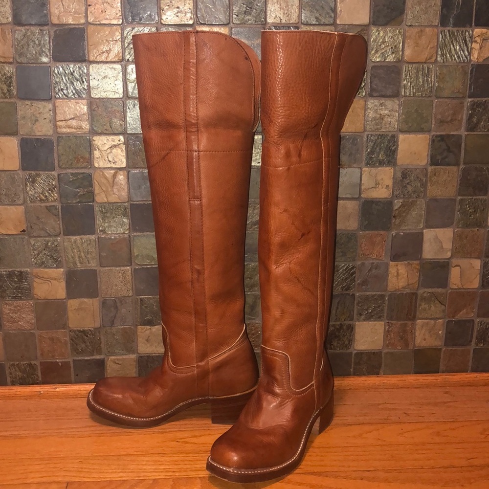 Frye Brown Over the Knee Boots
